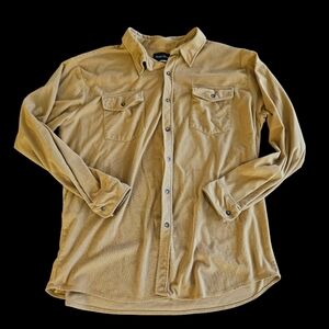 Vintage Stone Creek XL Tan Western Flannel Button Down Flannel